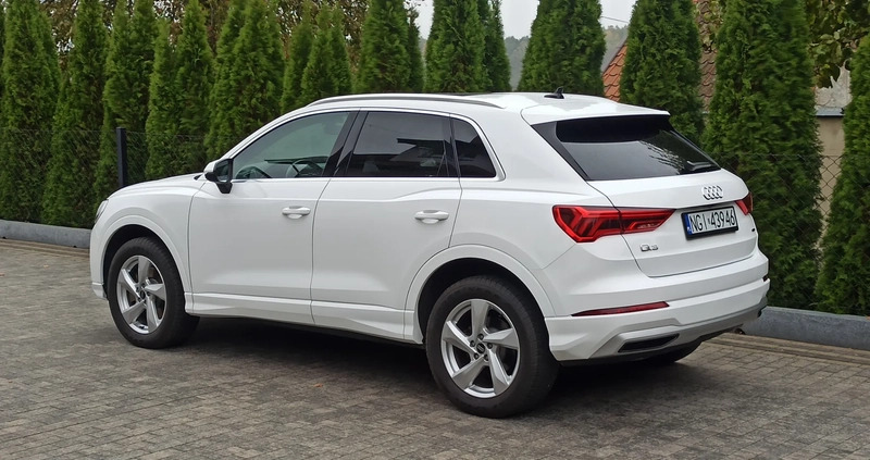 Audi Q3 cena 129600 przebieg: 47000, rok produkcji 2021 z Giżycko małe 56